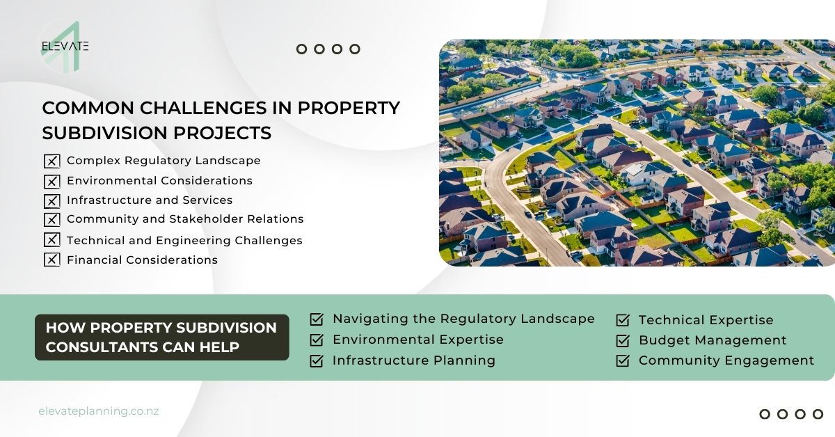 Common Challenges in Property Subdivision Projects: How Consultants Can Help